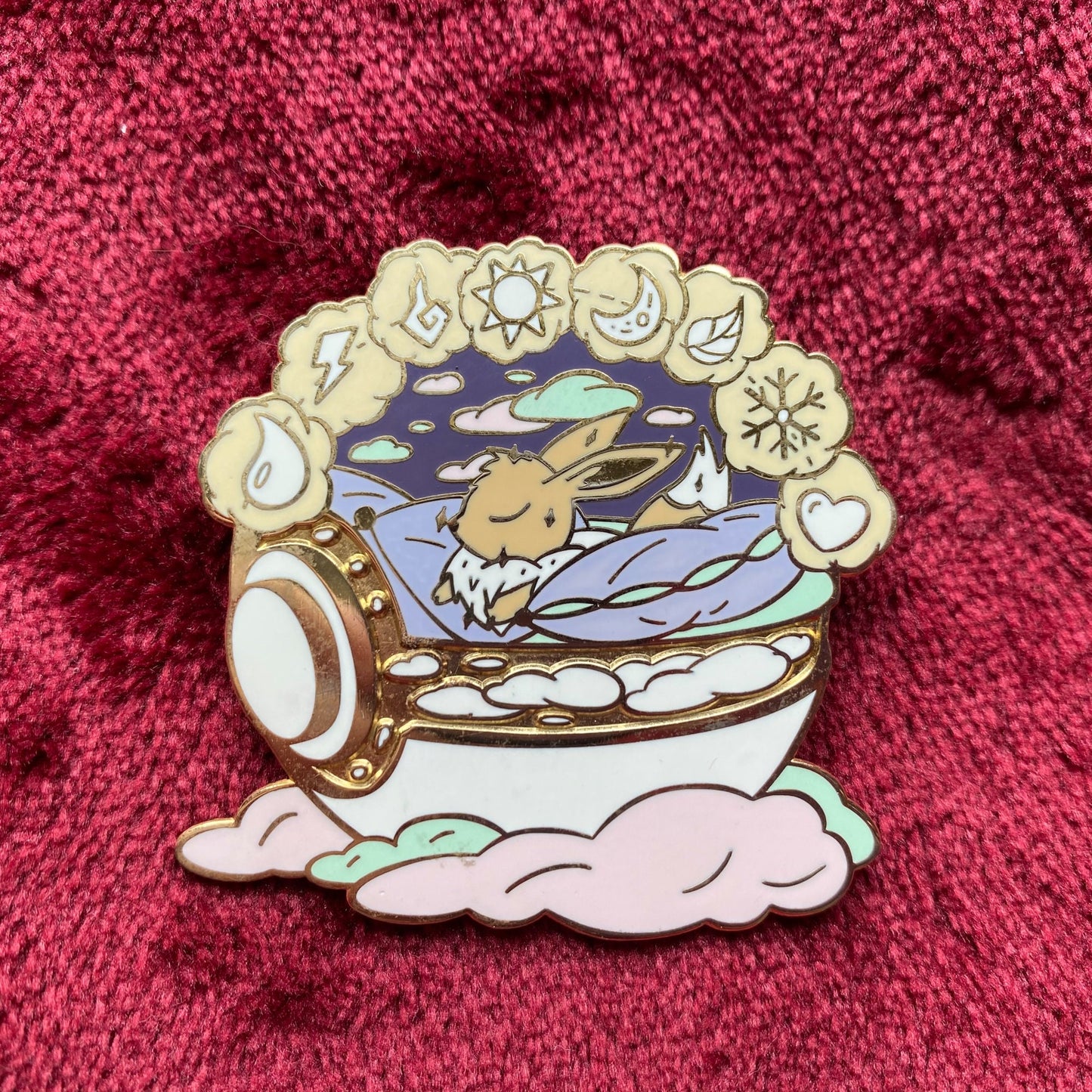 Eeevee Terrarium Enamel Pin