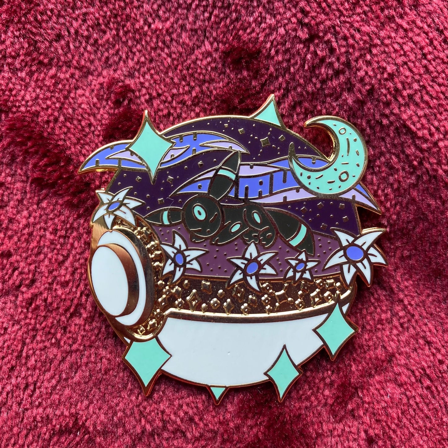 Umbreon Terrarium Enamel Pin