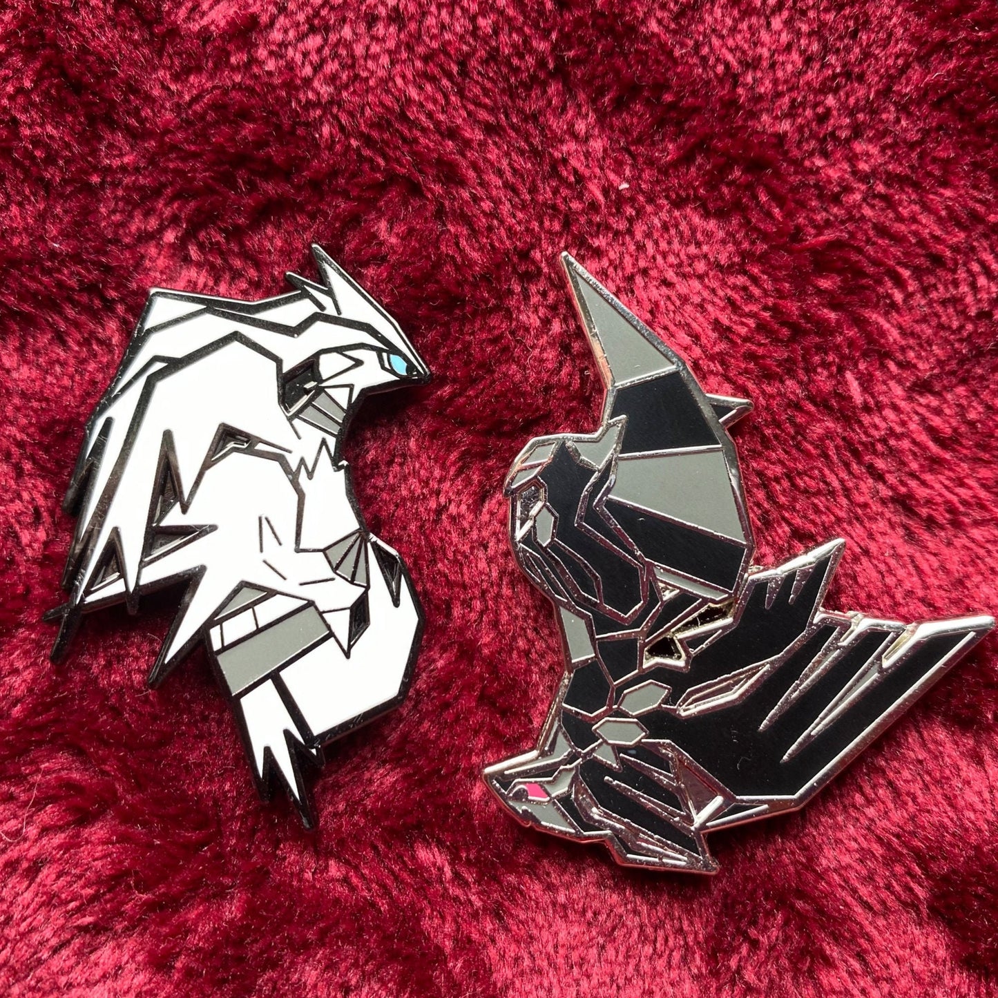 Reshiram & Zekrom Interlocking Enamel Pins