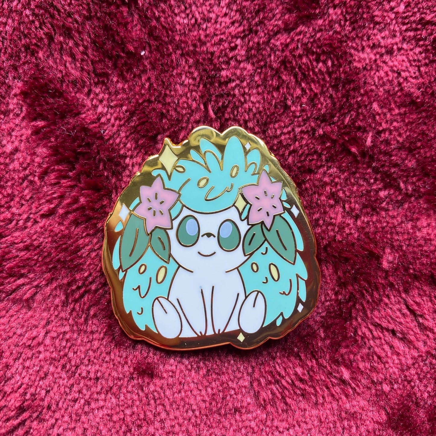 Shaymin Enamel Pin