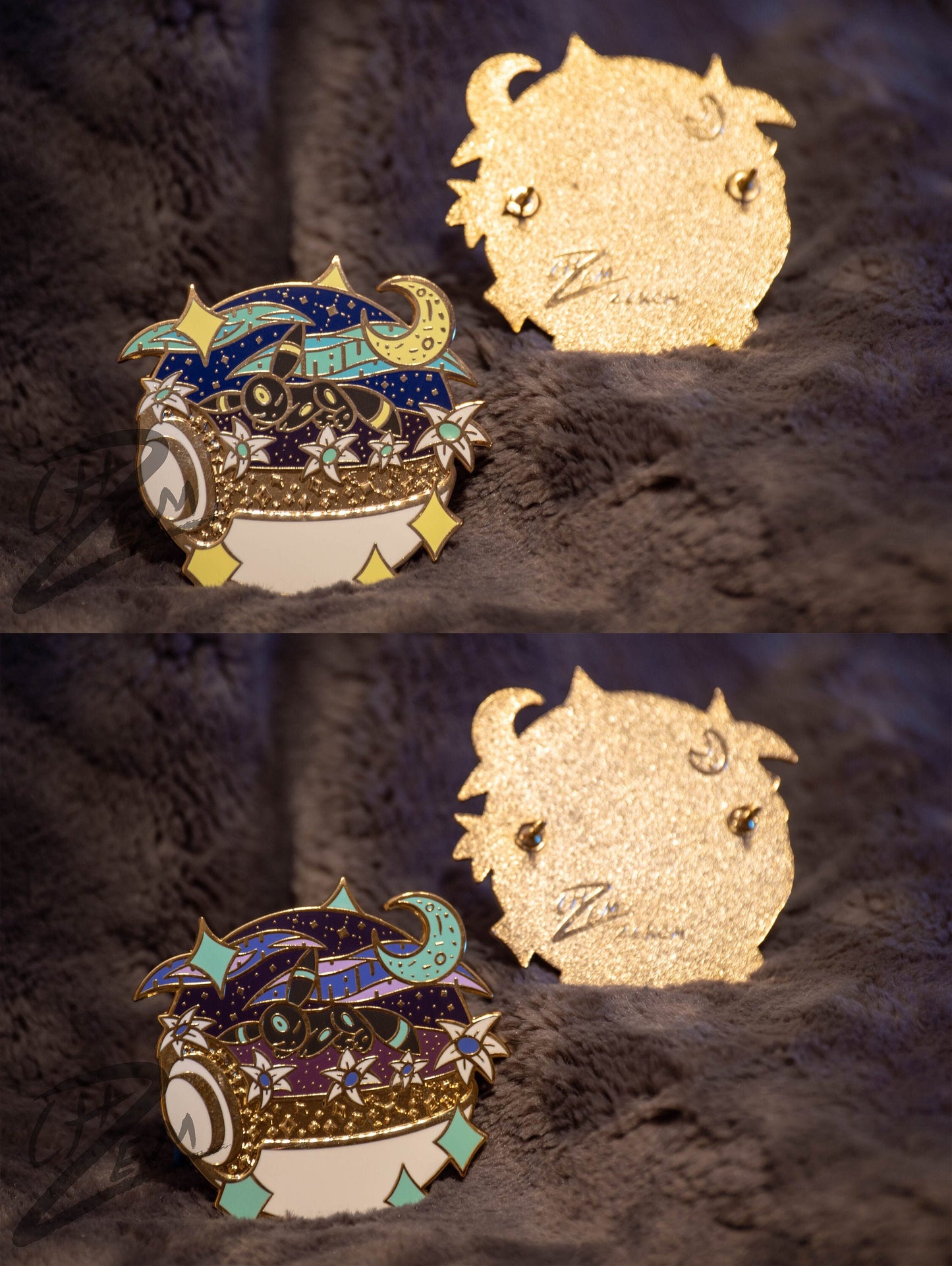 Umbreon Terrarium Enamel Pin