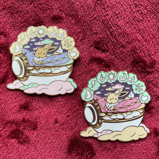 Eeevee Terrarium Enamel Pin
