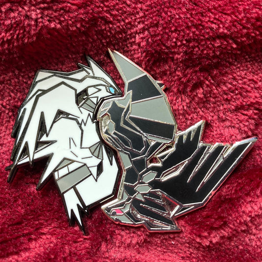 Reshiram & Zekrom Interlocking Enamel Pins