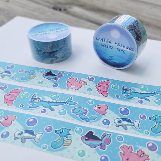 Water friends washi tape - Pokemon inspired washi tape!