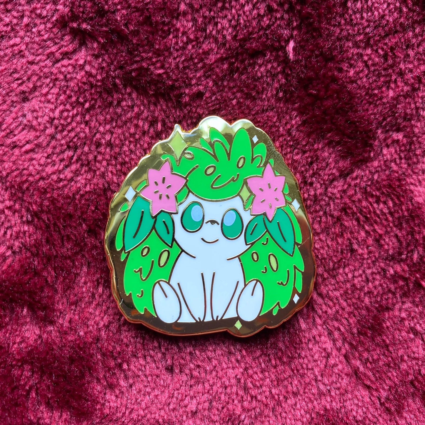 Shaymin Enamel Pin