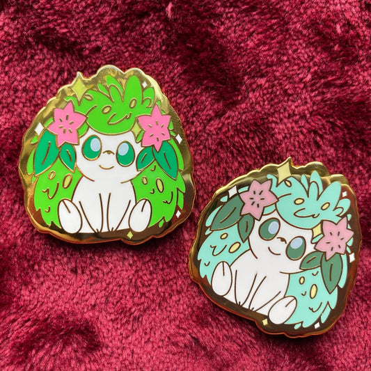 Shaymin Enamel Pin