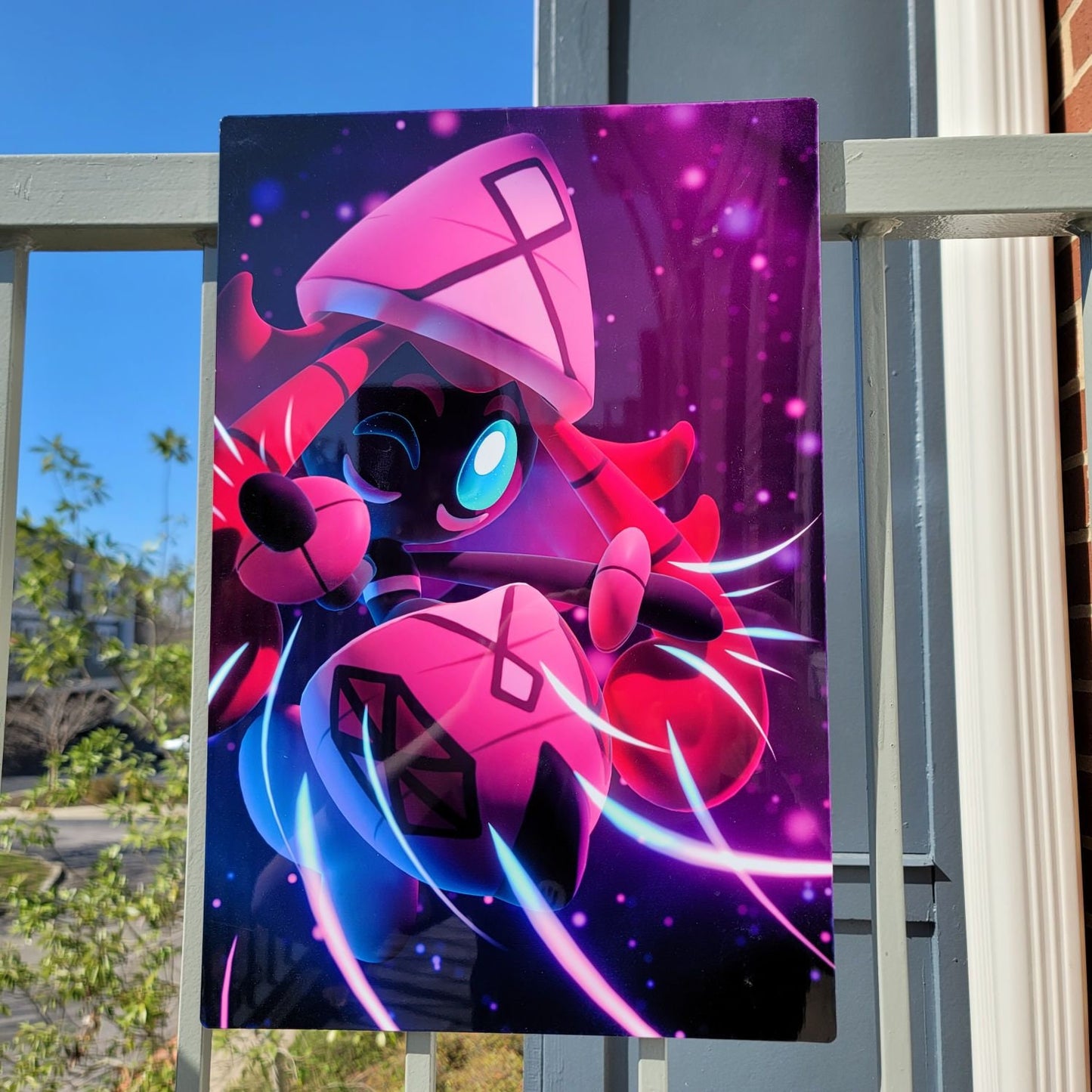 tapu lele metal print